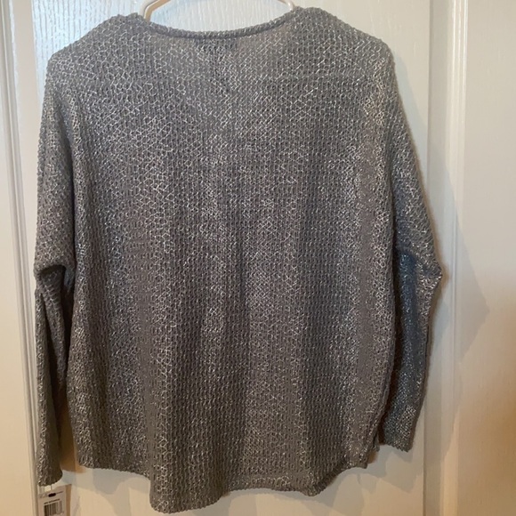 NWT Women’s Alfani P/M silver sweater - Picture 3 of 3